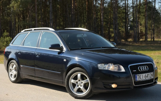 Audi A4 cena 24900 przebieg: 250000, rok produkcji 2008 z Kielce małe 742